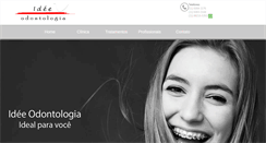 Desktop Screenshot of ideeodontologia.com.br