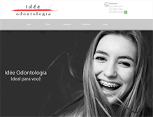 Tablet Screenshot of ideeodontologia.com.br